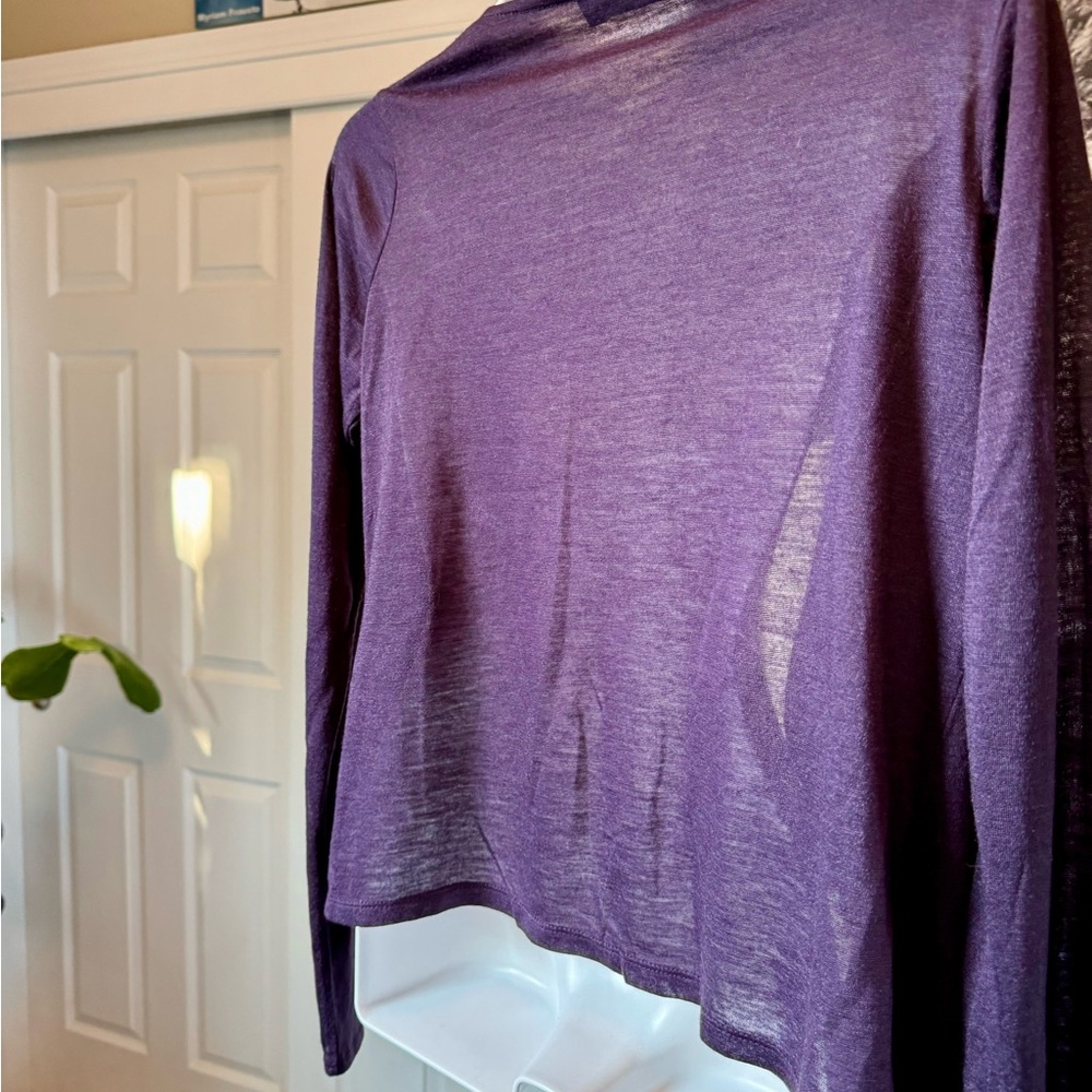 The Limited Purple doable fabric Coverup